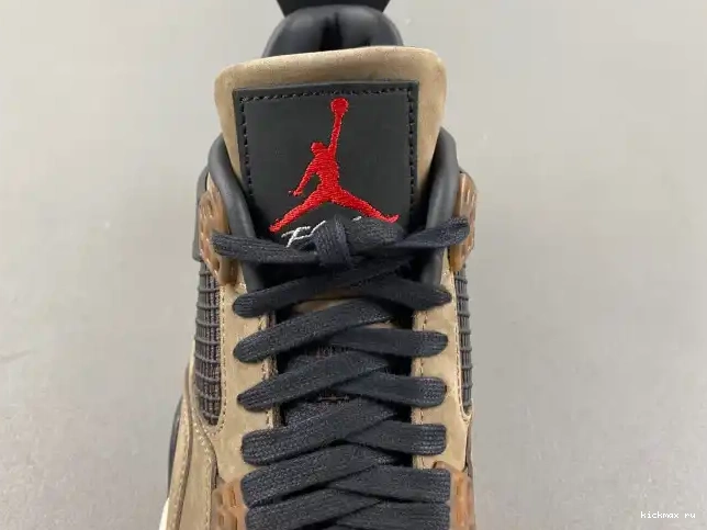 Rep MAX Travis Retro Air AJ4-882335 Brown x Jordan TS 4 Scott 0505